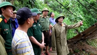 Bí thư tỉnh ủy Yên Bái Phạm Thị Thanh Trà kiểm tra chỉ đạo khắc phục hậu quả mưa lũ tại TP. Yên Bái