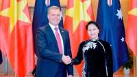 Chủ tịch Quốc hội hội đàm với Chủ tịch Hạ viện Australia