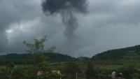 Máy bay quân sự rơi tại Nghệ An, hai phi công tử vong
