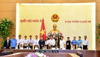 Chủ tịch Quốc hội gặp mặt 70 công nhân, lao động tiêu biểu xuất sắc