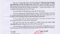 Khắc phục tình trạng xuống cấp tại khu nhà tái định cư N03 phường Láng Thượng