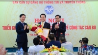 Ông Nguyễn Mạnh Hùng giữ chức quyền Bộ trưởng, Bí thư Ban cán sự đảng Bộ TT&TT, kiêm Phó trưởng Ban Tuyên giáo T.Ư