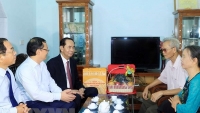 Chủ tịch nước Trần Đại Quang thăm và làm việc với tỉnh Hưng Yên