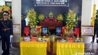 Lễ viếng, truy điệu hai phi công hy sinh ở Nghệ An