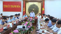 Đoàn công tác Ban Tổ chức Trung ương làm việc tại tỉnh Thanh Hóa