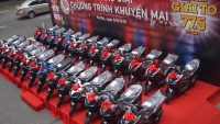 Habeco trao 600 xe máy, tivi cho khách hàng trúng thưởng