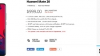 Huawei Mate 20 sẽ có giá bán ngang ngửa iPhone X