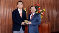 Bộ trưởng Đinh Tiến Dũng tiếp tân Đại sứ Hàn Quốc tại Việt Nam