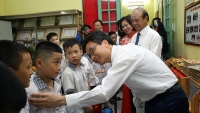 Phó Thủ tướng Vũ Đức Đam dự lễ khai giảng ở ngôi trường dạy hoà nhập trẻ khuyết tật