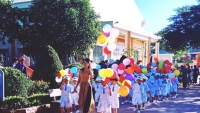 Hà Tĩnh: Hơn 330 ngàn giáo viên, học sinh tựu trường trong nắng ráo