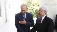 Tổng Bí thư Nguyễn Phú Trọng hội đàm với Tổng thống Liên bang Nga V.Putin