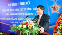 Phó Bí thư Tỉnh ủy Bình Phước Lê Văn Châu nhận nhiệm vụ mới