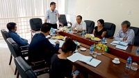 Đoàn công tác của Ban Kiểm tra Hội Nhà báo Việt Nam giám sát hoạt động tại Hội Nhà báo Hậu Giang