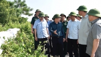 Phó Thủ tướng kiểm tra công tác chuẩn bị ứng phó bão số 6 tại tỉnh Quảng Ninh