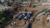 Công  trình đầu tiên ở Việt Nam thực hiện kỹ thuật đánh chìm đường ống với quy mô lớn nhất