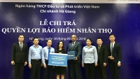 BIDV MetLife chi trả hơn 650 triệu VND cho khách hàng tại Hà Giang