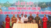 Sở Du lịch và Bộ đội Biên phòng tỉnh Quảng Ninh ký kết chương trình phối hợp