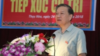 Bộ trưởng Bộ Công an Tô Lâm tiếp xúc cử tri tại huyện Yên Phong, tỉnh Bắc Ninh