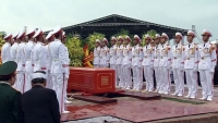 Hình ảnh Lễ an táng Chủ tịch nước Trần Đại Quang tại quê nhà