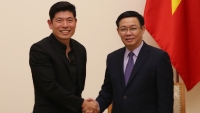 Phó Thủ tướng Vương Đình Huệ: Grab nghiên cứu mở rộng hoạt động trong lĩnh vực logistics tại Việt Nam