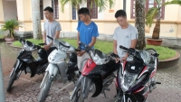 Hà Tĩnh: 100 tháng tù cho 3 kẻ trộm 8 xe máy