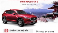 10 cặp vé du lịch Nhật Bản cho khách mua Mazda CX-5 trong tháng 10/2018