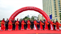 Hà Nội: Chính thức thông xe cầu vượt nút giao An Dương - đường Thanh Niên
