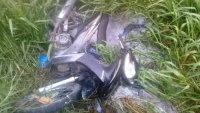 Hà Tĩnh: Nam thanh niên chết dưới mương nước cùng xe máy