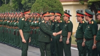 Đại tướng Ngô Xuân Lịch, Bộ trưởng Bộ Quốc phòng thăm và làm việc tại Quân đoàn 1