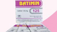 Kém chất lượng, bột pha hỗn dịch uống Batimin 125 bị thu hồi