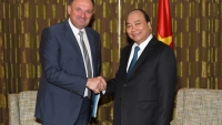 Thủ tướng Nguyễn Xuân Phúc tiếp Bộ trưởng, Chủ tịch vùng - Vương quốc Bỉ