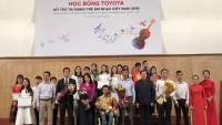 Trao học bổng Toyota hỗ trợ tài năng trẻ âm nhạc Việt Nam năm 2018