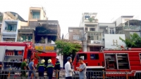 TP Hồ Chí Minh: Quán bar lớn trong trung tâm thành phố bùng cháy trong đêm