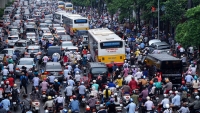 Hà Nội: Tăng phí phương tiện cơ giới vào khu vực có nguy cơ ùn tắc giao thông