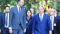 Thủ tướng Nguyễn Xuân Phúc đón, hội đàm với Thủ tướng Cộng hòa Pháp Édouard Philippe