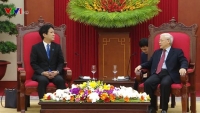 Tổng Bí thư, Chủ tịch nước tiếp Đặc phái viên của Thủ tướng Nhật Bản