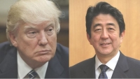 Lãnh đạo Mỹ-Nhật Bản điện đàm về thương mại và Triều Tiên