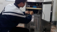 Nam sinh Hà Tĩnh sáng chế máy hút - khử khí độc phòng thực hành hóa học