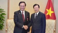 Phó Thủ tướng Trịnh Đình Dũng tiếp Thống đốc tỉnh Kanagawa (Nhật Bản)
