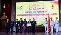 Chủ tịch Quốc hội dự Lễ kỷ niệm Ngày Nhà giáo Việt Nam tại Học viện Tài chính