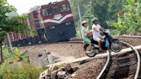 Nhiều tỉnh thành chưa thực hiện các biện pháp đảm bảo ATGT đường sắt