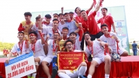 THPT Trương Định vô địch bóng đá học sinh THPT Hà Nội  2018 tranh Cup Number 1 Active