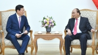 Thủ tướng đề nghị Lotte hợp tác, thúc đẩy phong trào khởi nghiệp tại Việt Nam