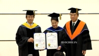 Chủ tịch Quốc hội nhận bằng tiến sĩ danh dự chính trị học Đại học Quốc gia Pukyung (Hàn Quốc)