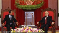 Tổng Bí thư, Chủ tịch nước tiếp Thủ tướng Campuchia Hun Sen