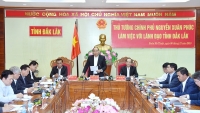 Thủ tướng làm việc với lãnh đạo chủ chốt tỉnh Đắk Lắk