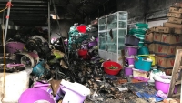 Bộ Công an vào cuộc điều tra vụ cháy kho chợ Vinh