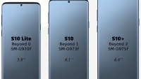 Galaxy S10 Lite, S10 và S10+ lộ kích thước màn hình