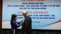 Việt Nam trao tặng Huân chương Hữu nghị cho Giám đốc khu vực của WHO
