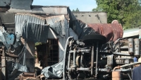 Công bố thiệt hại vụ cháy xe bồn chở xăng ở Bình Phước